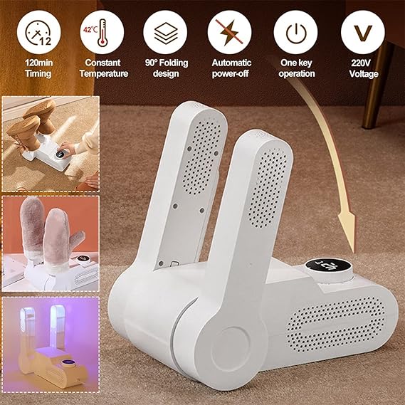 Portable Shoe Dryer for Wet Shoes, Boots & Sneakers